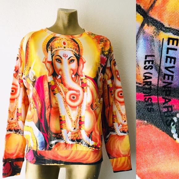 ELEVEN PARIS x LES (ART)ISTS NWT MIA Sweatshirt L - Picture 6 of 16